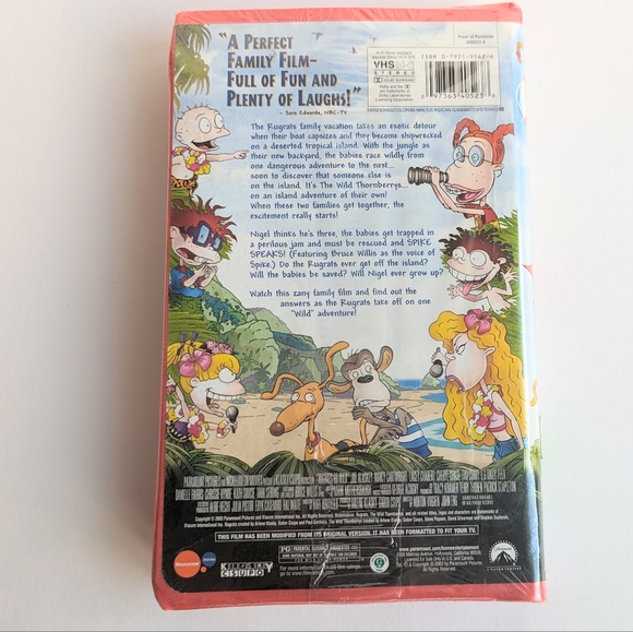 Rugrats Go Wild (VHS, 2003) Brand New Sealed - Picture 2 of 5